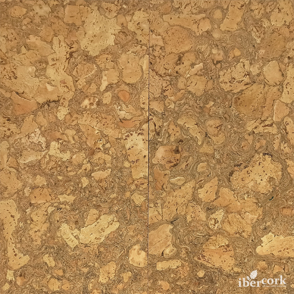 Пробковое настенное покрытие в пластинах EasyCork Авила негро